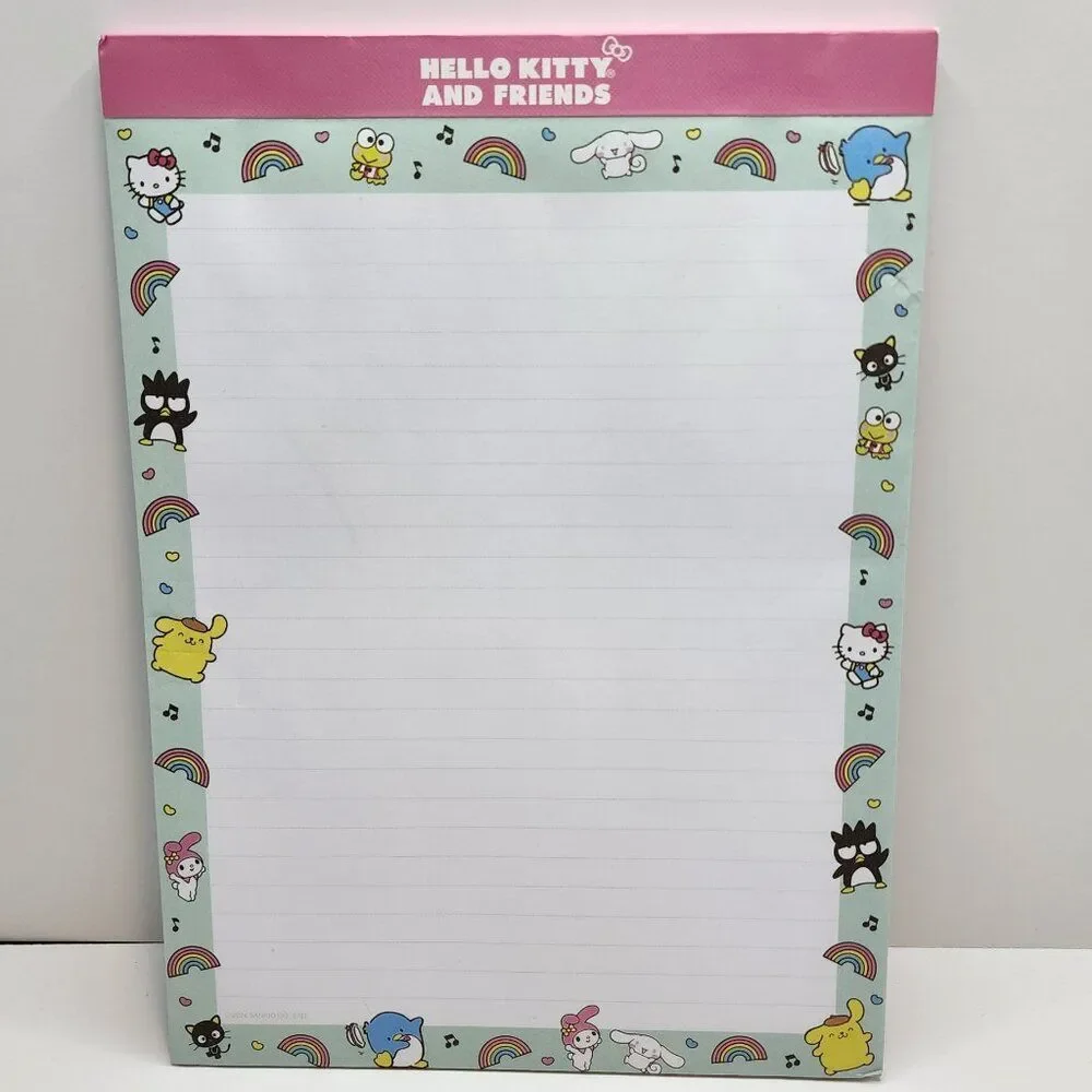 Hello Kitty Set of 4 Note pads | Note Pads Legal Pads, Composition Books | NEW